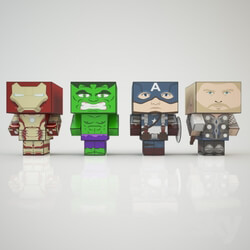 Toy - Cubeecraft - The Avengers 