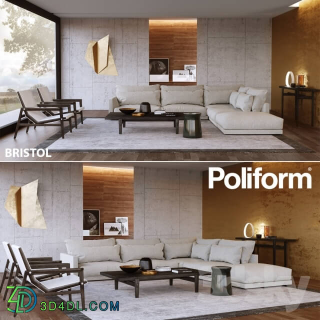 Sofa - Set from Poliform Bristol