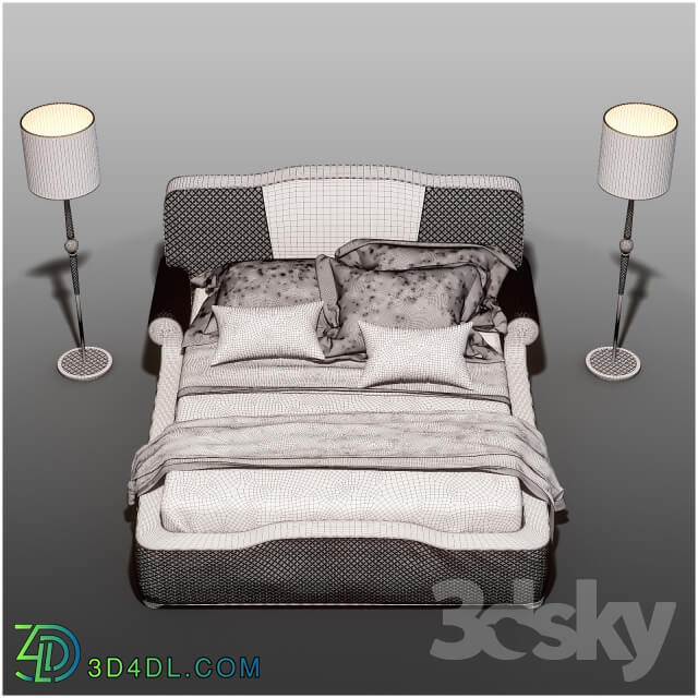 Bed - Estetica Palladium Bed