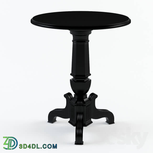 Table - Mis en Demeure Pedestal table turenne round