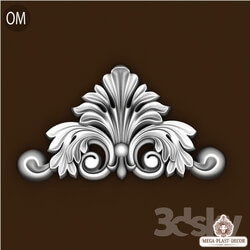 Decorative plaster - Om. Mega plast decor Bas-relief 