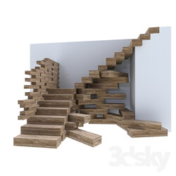 Staircase - Ladder Jenga Stair 