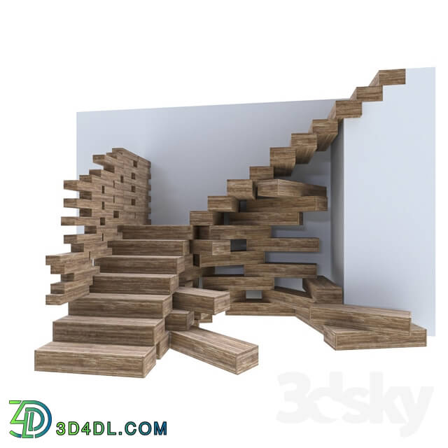 Staircase - Ladder Jenga Stair