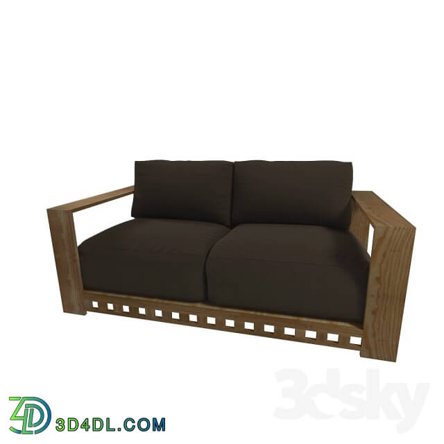 Sofa - Sofa_ chair_ table for garden