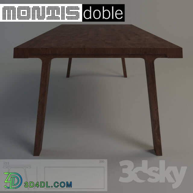 Table - Montis Doble