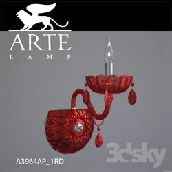 Wall light - Bra ArteLamp A3964AP-1RD 