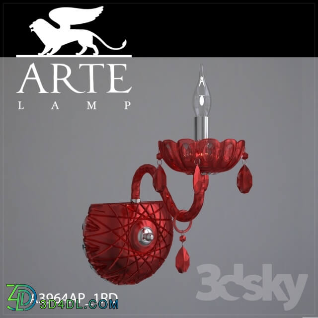 Wall light - Bra ArteLamp A3964AP-1RD