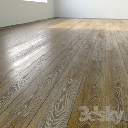Floor coverings - Parquet board. Natural wood. 