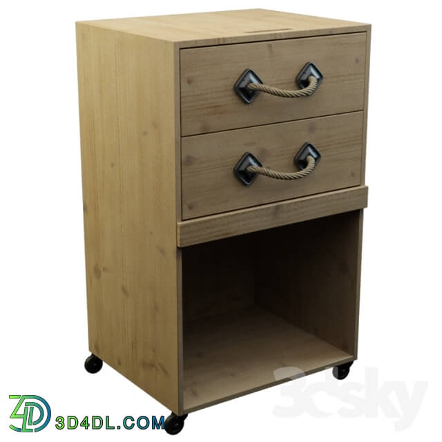 Sideboard _ Chest of drawer - Bedside table _2 drawers_ 500178