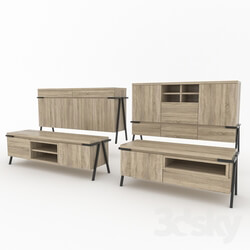 Sideboard _ Chest of drawer - Commodes Metz from MOMA Studio 
