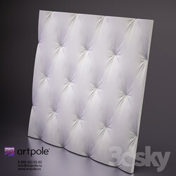 3D panel - _ON REACHING_ Plaster 3d panel Aristocrate from Artpole 