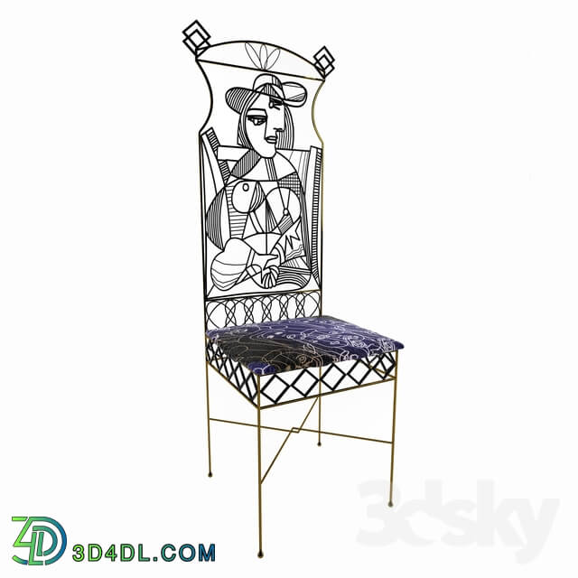 Chair - Chair _Picasso__ is unique.