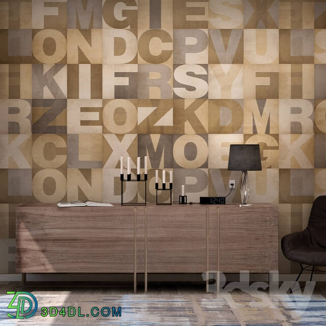 Wall covering - factura_wallpaper