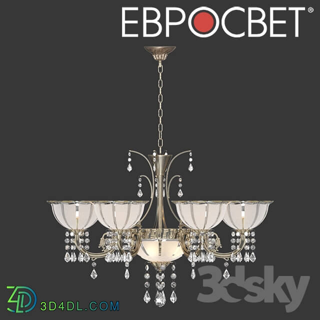 Ceiling light - OM Classic suspension chandelier Eurosvet 5211_6 _ 3 Largo