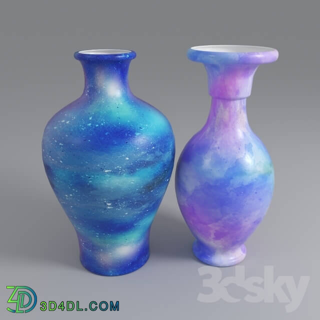 Vase - Painted vase