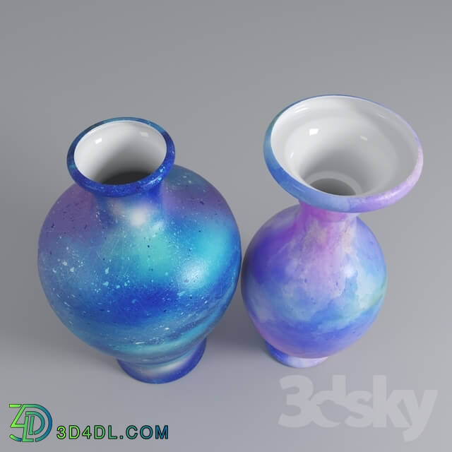 Vase - Painted vase
