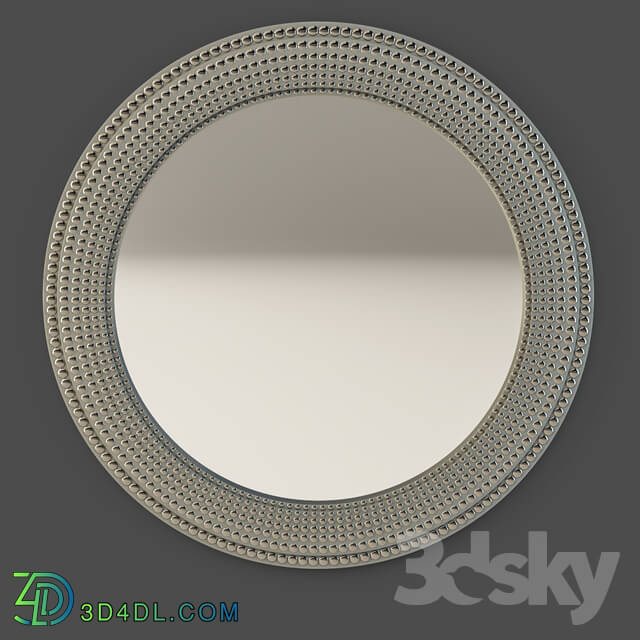 Mirror - OM Mirror Fratelli Barri RIMINI in silver finish_ FB.MR.RIM.215