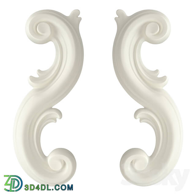 Decorative plaster - Volyut RODECOR Baroque 02102BR