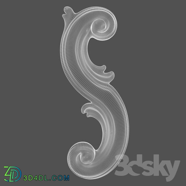 Decorative plaster - Volyut RODECOR Baroque 02102BR