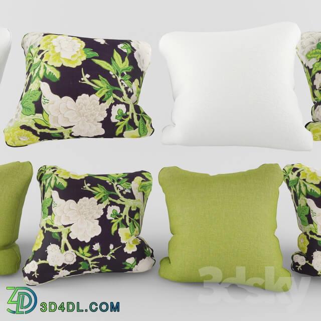 Pillows - Set of pillows flowers