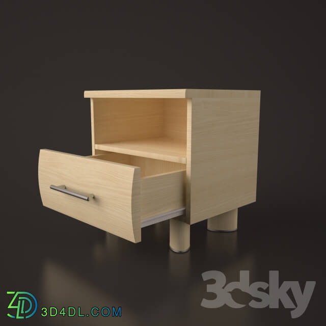 Sideboard _ Chest of drawer - Chest of drawers and bedside cabinet DREAM BRW