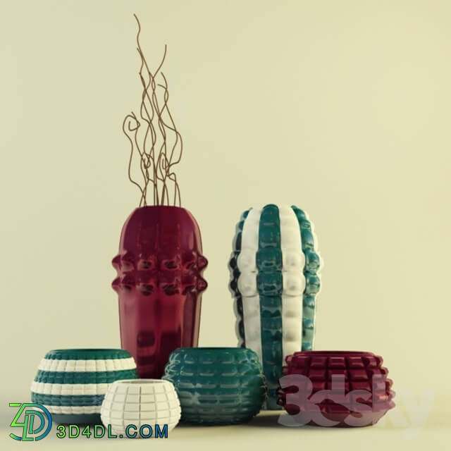 Vase - Set of decorative vases