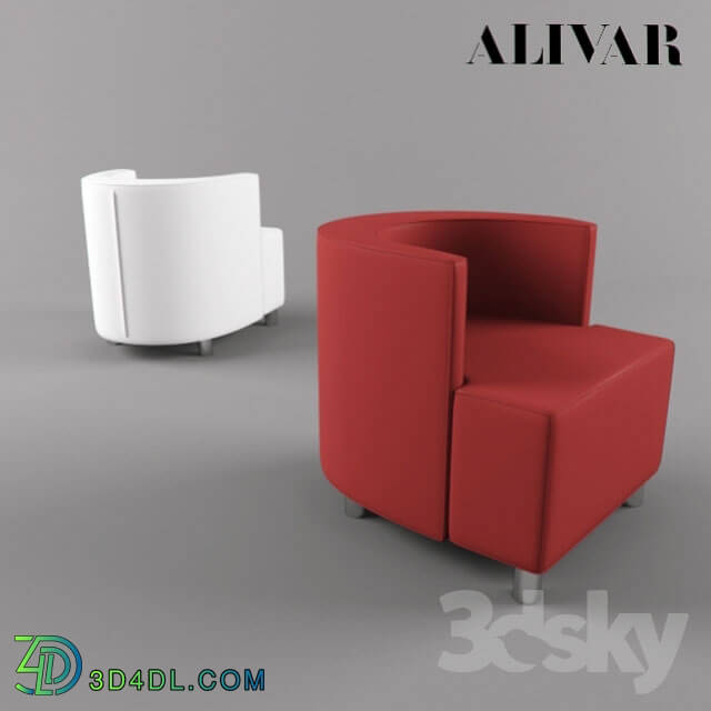 Arm chair - Chair_ Alivar