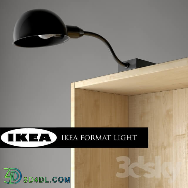 Wall light - ikea light format