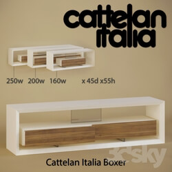 Sideboard _ Chest of drawer - Cattelan Italia Boxer 