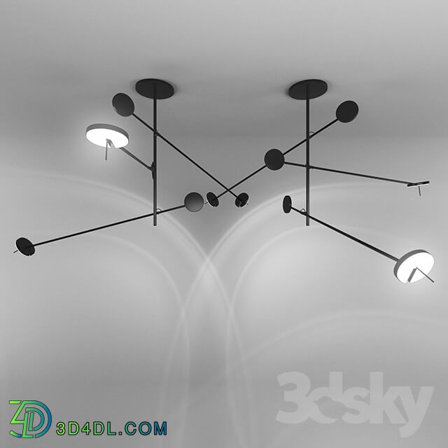 Ceiling light - LEDS - C4 INVISIBLE pendant lamp 00-5079-05-05