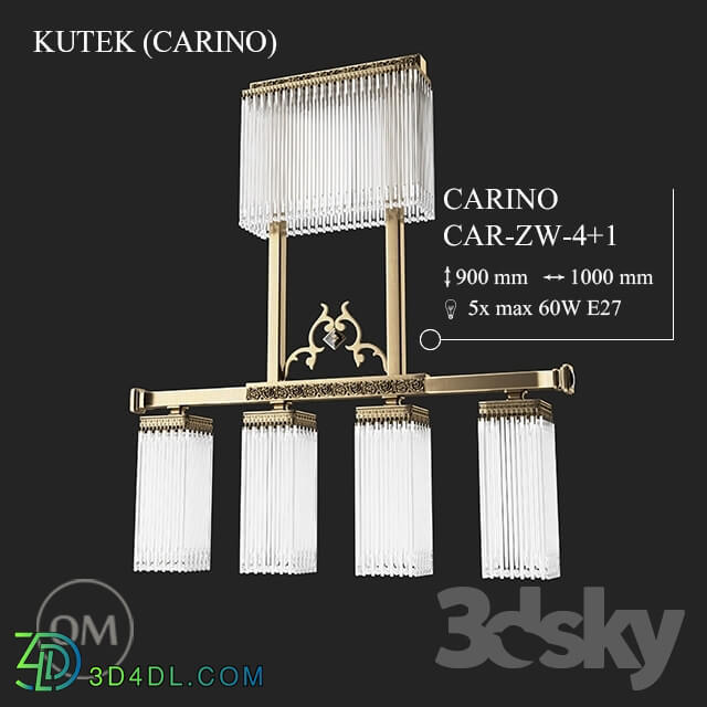 Ceiling light - KUTEK _CARINO_ CAR-ZW-4 _1