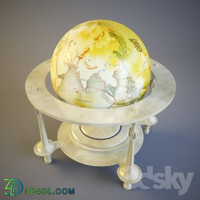 Other decorative objects - Antique globe