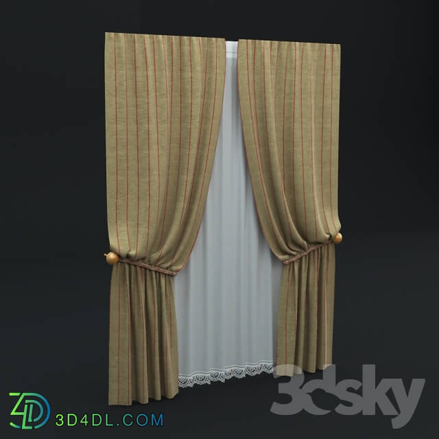 Curtain - Curtains with tulle _ Curtains with tulle