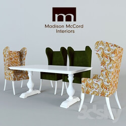 Table _ Chair - Madisonmccord farmhouse dining set 