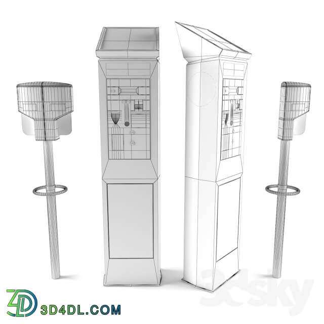 Other architectural elements - Parking Meter