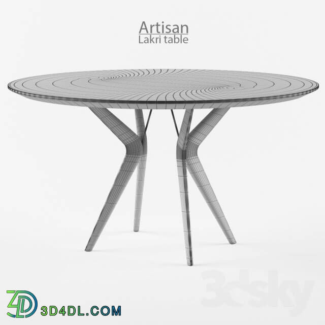 Table - Lakri round table