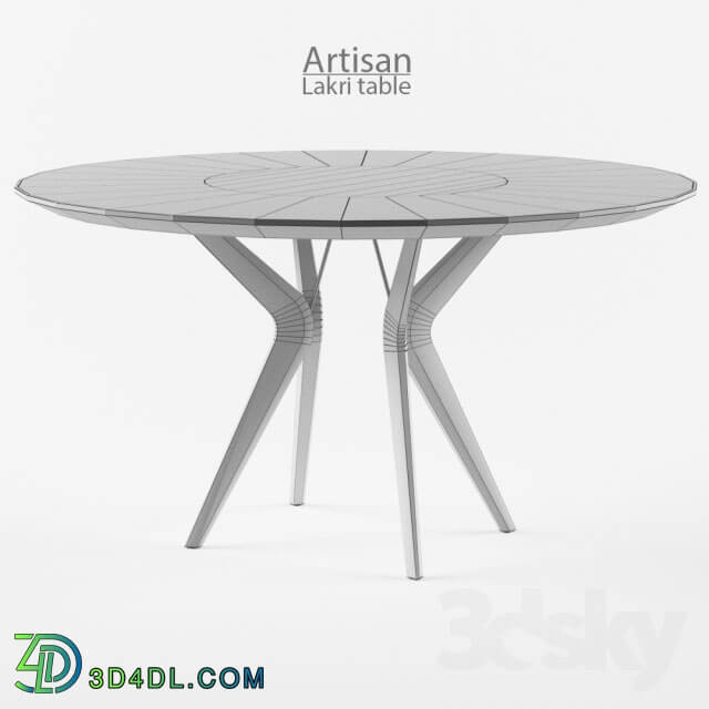 Table - Lakri round table