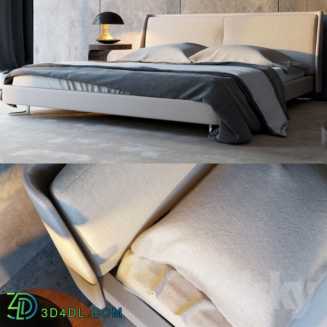 Bed - Minotti Spencer Bed