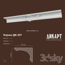 Decorative plaster - DK-207_155x200mm 