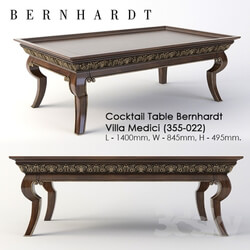 Table - table coffee Bernhardt Villa Medici _355-022_ 