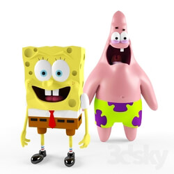 Toy - SpanchBob and Patrick 