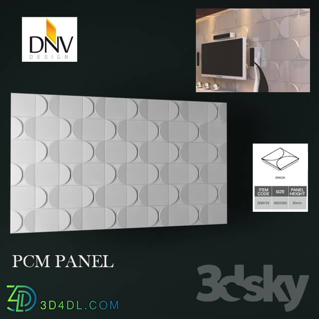 3D panel - PCM PANEL-03