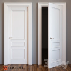 Doors - Classic wooden door 