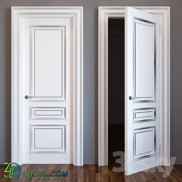 Doors - Classic wooden door