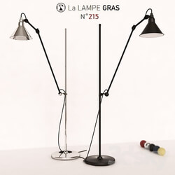 Floor lamp - Floor lamp La Lampe Gras _ 215 