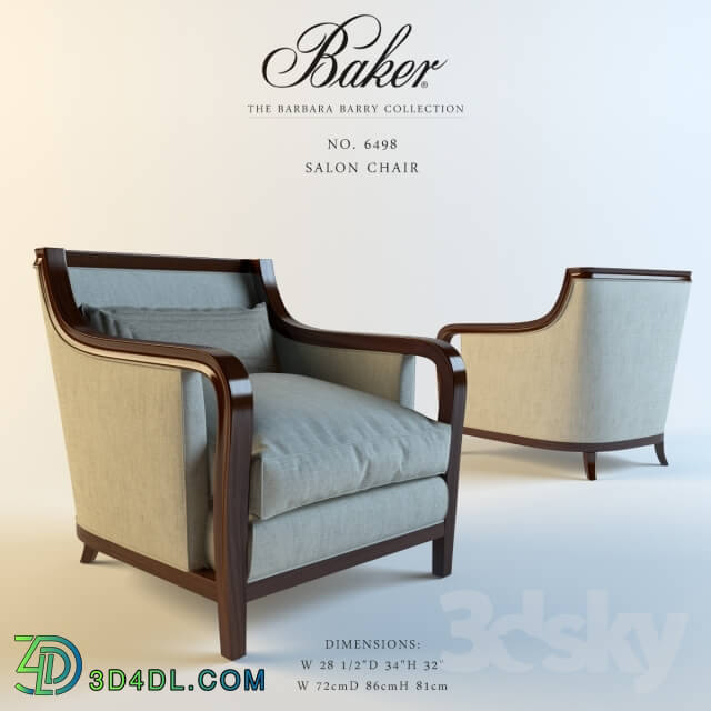 Arm chair - Baker_SALON CHAIR_ _ 6498