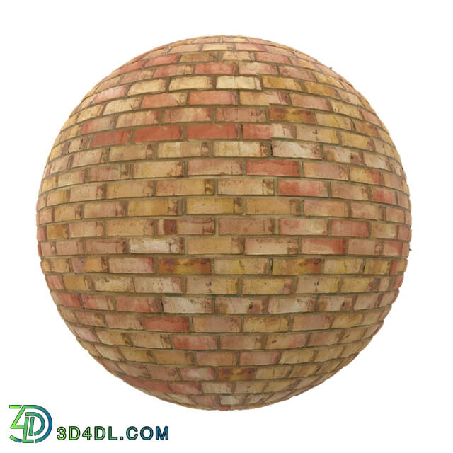 CGaxis-Textures Brick-Walls-Volume-09 orange brick wall (01)