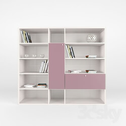 Office furniture - Shelf from the collection Mesh. 