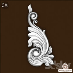 Decorative plaster - Om. Mega plast decor Bas-relief 