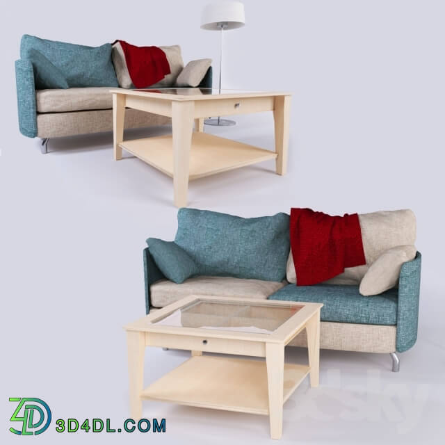 Sofa - Sofa with table